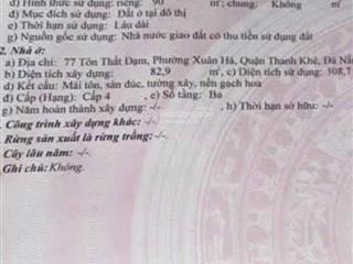 Siêu vị trí 2 mt trần cao vân & tôn thất đạm, nhà 3 tầng, 4pn, dt 90m², giá tốt chỉ 20 tỷ