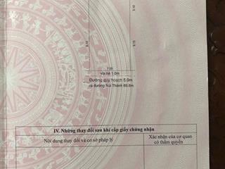 Hiếm! đất 2 mặt kiệt núi thành  kiệt 5.5m thông 2/9. dt 112m², giá thương lượng