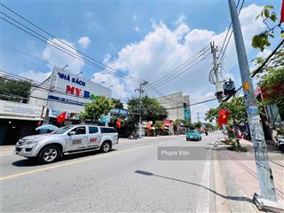 Chốt gấp. đất mặt tiền đẹp rẻ hơn giá hẻm, 105m2 gần xa lộ hà nội  9 tỷ quá hiếm