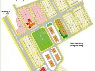 Bán lô đất dt 100m2 (5x20) kdc 10 mẫu, p bình trưng đông, giá 10.5 tỷ đã có shr