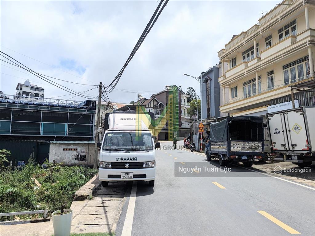 Bán đất gần 500m2 ngay phù đổng thiên vương, 2 mặt tiền trần khánh dư, đà lạt, vị trí vàng kd