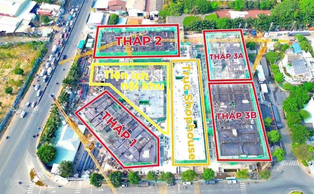 Tbs  green skyline, mặt tiền đường phạm văn đồng nối dài, suất nội bộ giá bán f0