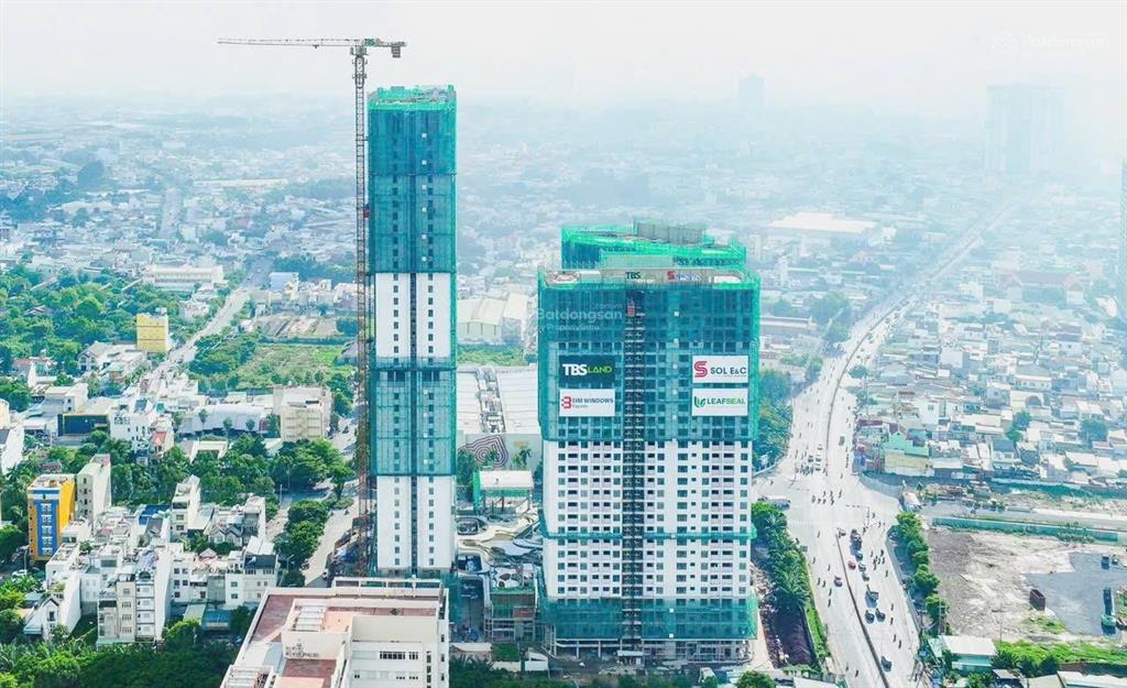 Tbs  green skyline, mặt tiền đường phạm văn đồng nối dài, suất nội bộ giá bán f0