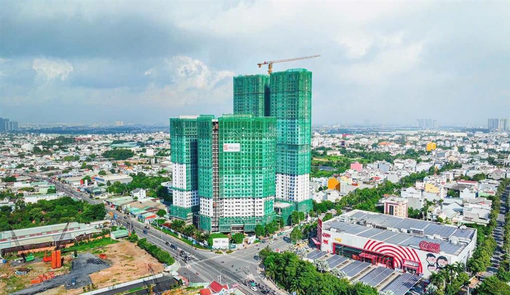 Tbs  green skyline, mặt tiền đường phạm văn đồng nối dài, suất nội bộ giá bán f0