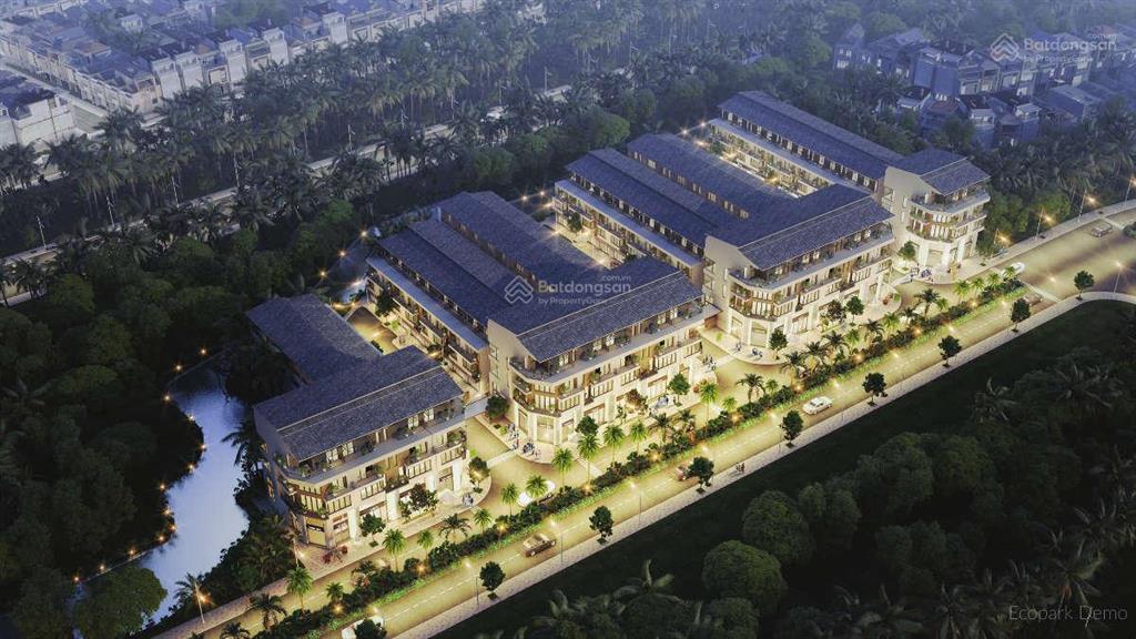 Bán liền kề thuỷ trúc khu đô thị ecopark, diện tích 87,5m2, bán 15.5 tỷ.