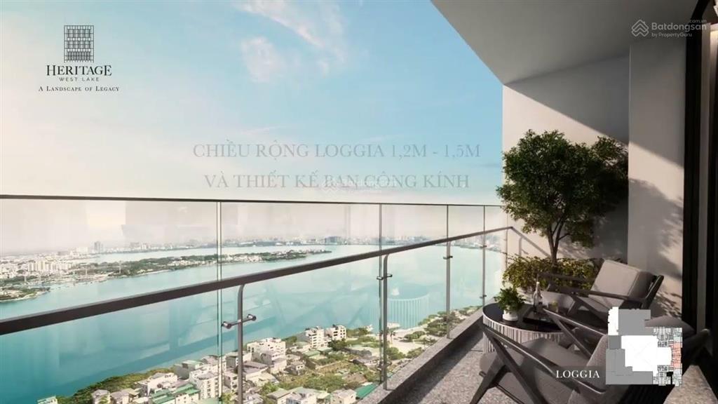 Chính chủ cần bán căn hộ 2pn 94m2 tại heritage west lake, tầng đẹp, view thoáng. giá chỉ 1x tỷ
