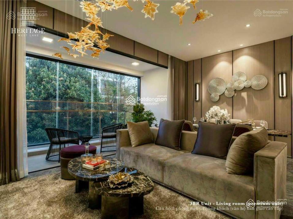 Chính chủ cần bán căn hộ 2pn 94m2 tại heritage west lake, tầng đẹp, view thoáng. giá chỉ 1x tỷ