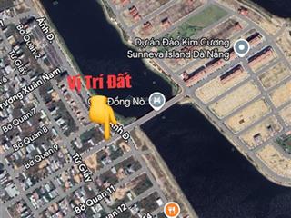 Đường 10m5  trương quang được  điện âm  sát đảo kim cương  gần sông 30m