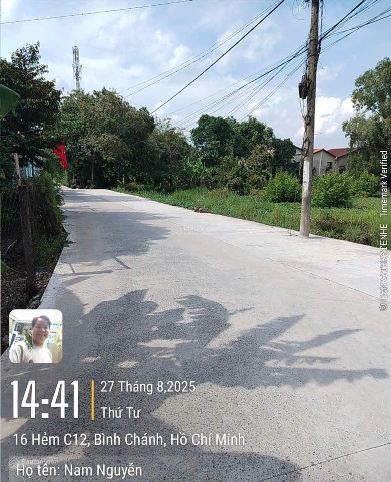 Bán 546m2 đất đường đinh đức thiện, xã bình chánh, tp hồ chí minh