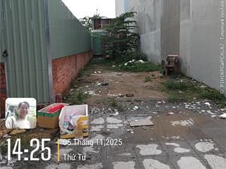 Hàng hiếm lô đất kdc nam hùng vương, phường an lạc, quận bình tân giá 8.6 tỷ