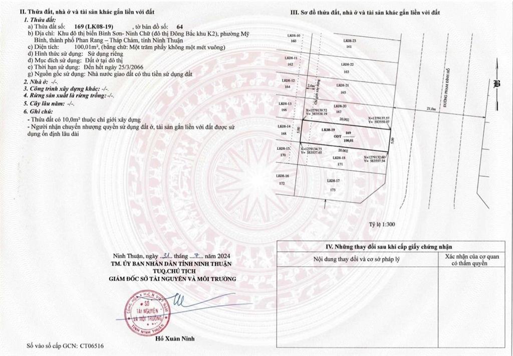Bán đất mặt tiền đường phạm đình hổ, sổ đỏ có sẵn khu đô thị biển bình sơn ocean park giá đầu tư