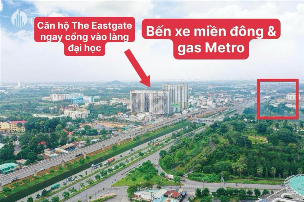 Căn hộ the eastgate  đối diện gas metro  bán căn studio 44m2 giá 1ty820, phường đông hoà, hcm