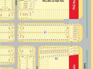 Bến cát center city 2  bán lô a527, 100m2 giá 1ty, cách chợ bến cát chỉ 1,5km, bình dương