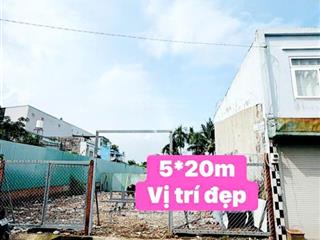 Đất mặt tiền thạnh lộc 41, 6,5 tỷ, 100m2, pháp lý đầy đủ, hướng đông bắc