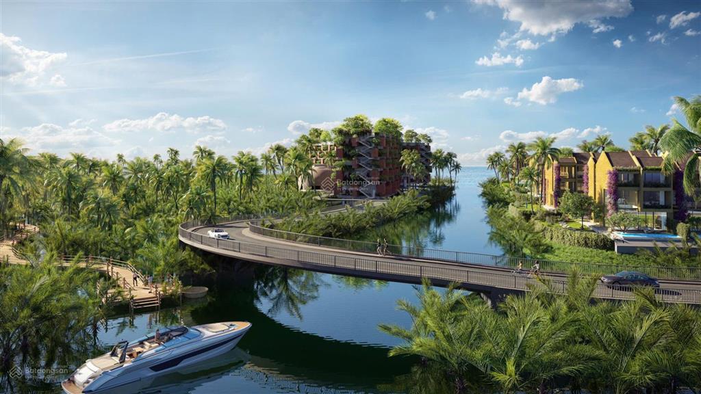 Giỏ hàng casamia balanca  view sông, view dừa ck 15,5% + tặng gói nội thất 1 tỷ, sổ đỏ lâu dài