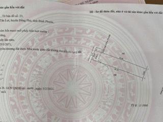 Chính chủ bán đất dự án mặt đường tạo lực đồng phú bình dương 65m. tôi có 2 thửa đất 30m mặt đường