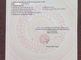 Đất mặt tiền 368,7m2 đường dt750 xã trừ văn thố, tp. hồ chí minh. (chính chủ)