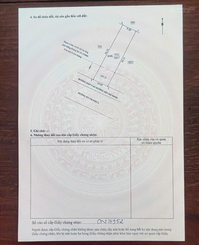 Bán đất mặt tiền đường dt750 ,trừ văn thố, tp. hồ chí minh. (chính chủ)