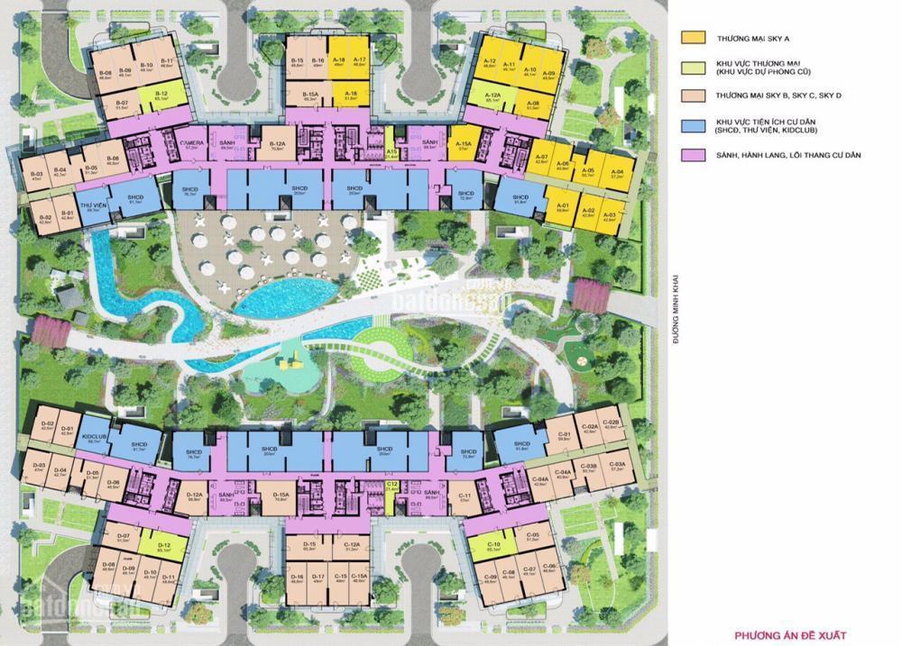 Bql imperia sky garden cho thuê kiot vị trí đẹp mặt sảnh 40 m2 giá thuê tốt nhất thị trường