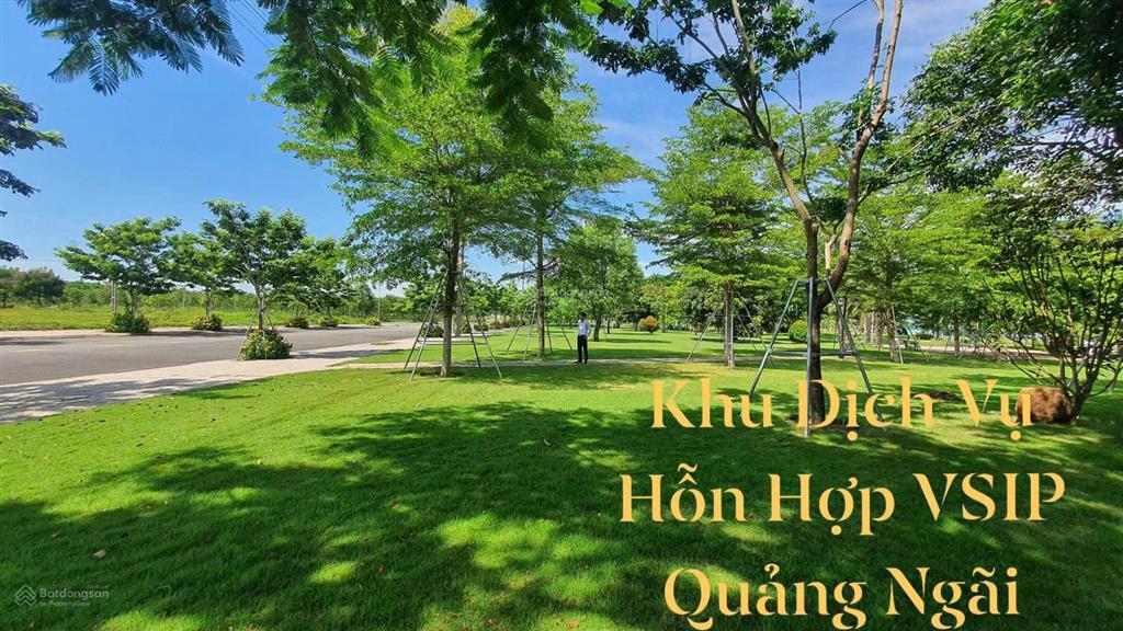 Cực hiếm, 02 lô liền kề trục chính cổng vào khu dvhh vsip quảng ngãi, 264m2, thuận tiện kinh doanh