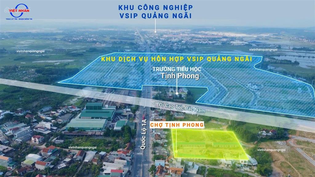 01 lô giá tốt. 9.3 tr/m2, vị trí đẹp tại khu dvhh vsip quảng ngãi, shr, hỗ trợ ngân hàng