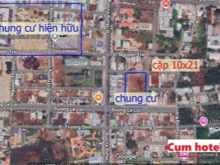 Bán cặp sát góc gần đg hùng vương trung tâm phú mỹ, xung quanh là các chung cư,dt10x21 giá 6.5ty