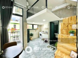 Siêu phẩm căn hộ dịch vụ full nt  máy giặt riêng  thang máy mới 100% ngay etown  sân bay