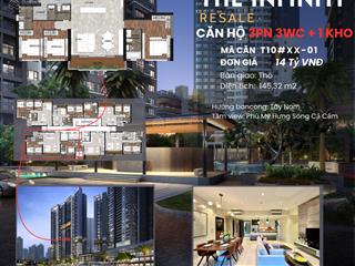 Chính chủ gửi bán 3pn diện tích từ 121 145m2, view phú mỹ hưng, giá tốt