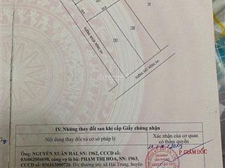 Tôi chủ bán lô 207m2 hẻm 134 phùng hưng, lốc tiến, bảo lộc (đất bên trái). gửi cò 3%