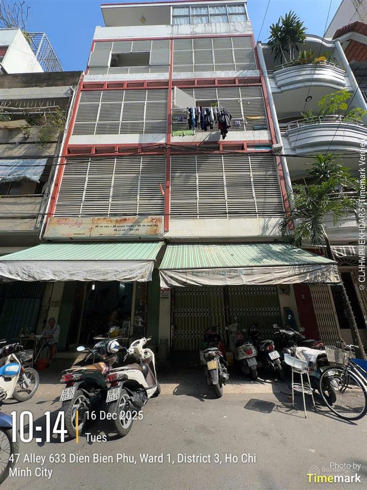 Cho thuê nhà trọ 22m2 tại 633/45 điện biên phủ, 5 triệu/th