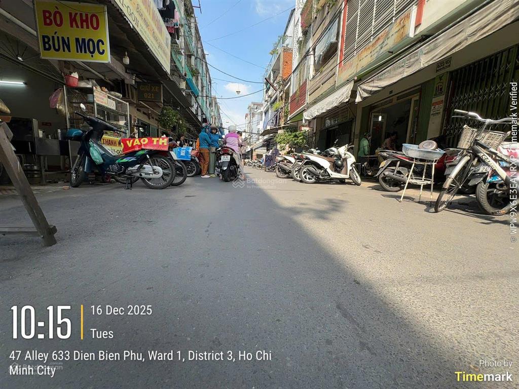 Cho thuê nhà trọ 22m2 tại 633/45 điện biên phủ, 5 triệu/th