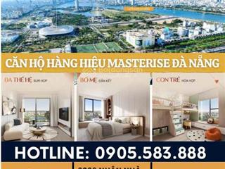 Nhận booking căn hộ cao cấp dự án masteri river đà nẵng mở bán đợt đầu chiết khấu lên đến 18%