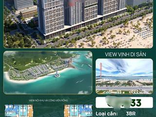 Bán suất ngoại giao căn hộ 3pn đều các phòng 100% view vịnh hạ long
