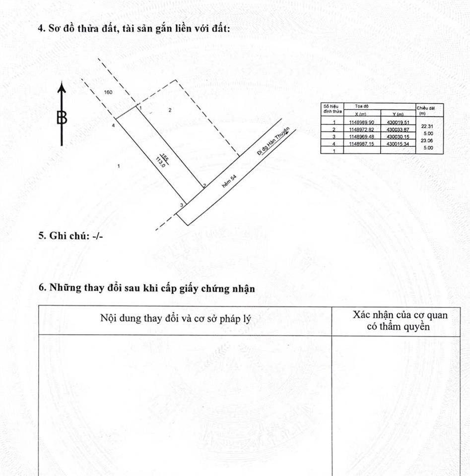 Bán nhà hẻm ô tô 113m2 có thổ cư hàn thuyên, 2 phòng ngủ, sân ô tô  3,8 tỷ