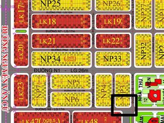 Bán đất nhà phố đường 17m dự án xdhn, 1 sẹc đường nguyễn văn cừ. đối diện phố đi bộ. 0981 880 ***