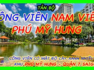 Biệt thự đơn lập nam viên phú mỹ hưng 17.2x16m hướng đông nam mới 100% chưa ai ở 79 tỷ