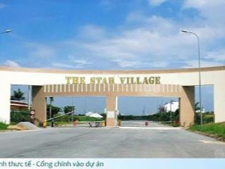 Chính chủ cần bán lô 82.5m2 khu star village nhà bè đường ngô quang thắm