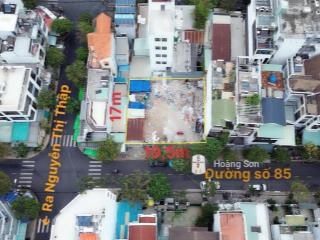 Bán lô đất 19,5x17m đường số 81 tân quy, quận 7 | xd hầm + lửng + 5 tầng + mct