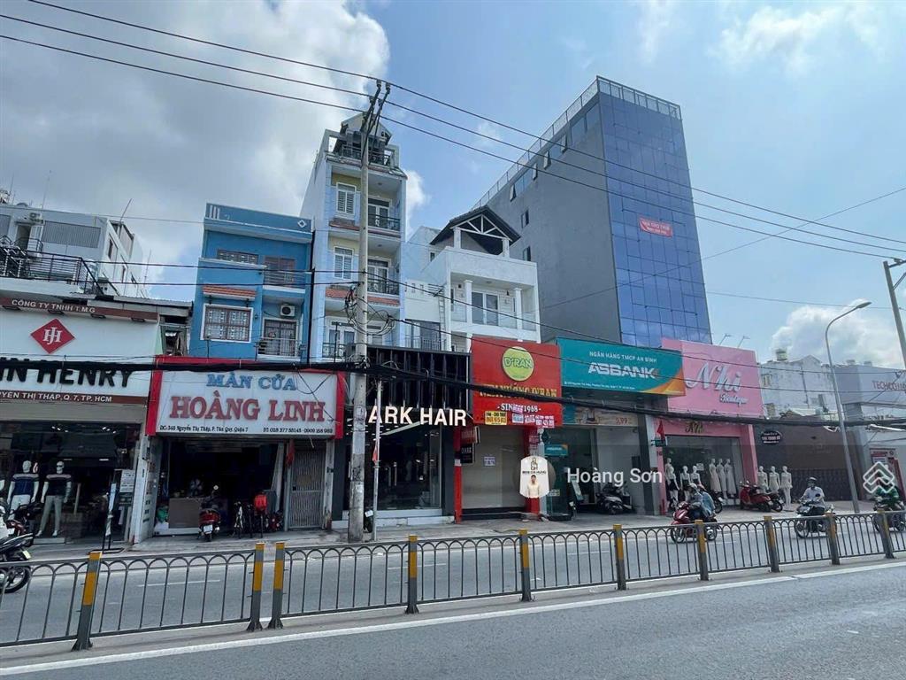 Bán nhà mt nguyễn thị thập, q7 ( dt 5x20m ) trệt + 3 lầu | tn 65tr/tháng | giá tốt 24 tỷ 800