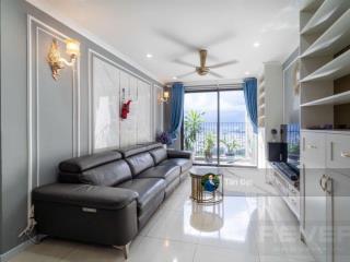 Bán căn góc 2pn+ đn (107m2) view thoáng đẹp  nội thất cao cấp hà đô q10. sắp có sổ hồng. tấn đại