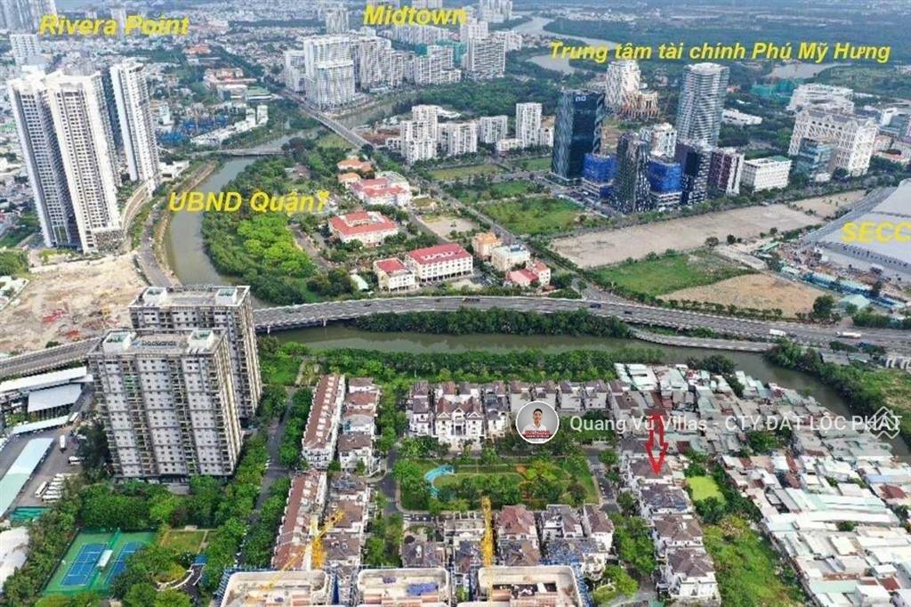 Bán biệt thự kdc cityland cityland riverside q7, dt 6x20m giá 26 tỷ/căn,  0901 294 ***