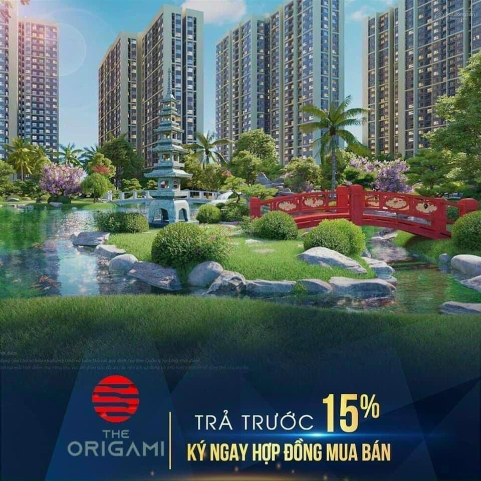 Gấp, cần bán nhanh the origami view đn, 4.330 tỷ/3pn  s6.05, view vườn nhật 0935 448 ***