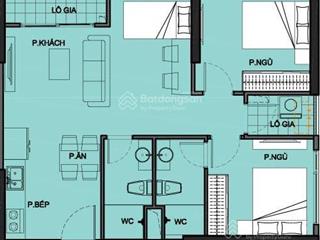 Gấp, cần bán nhanh căn 2pn+, 2,850 tỷ/rainbow  có hỗ trợ khách vay