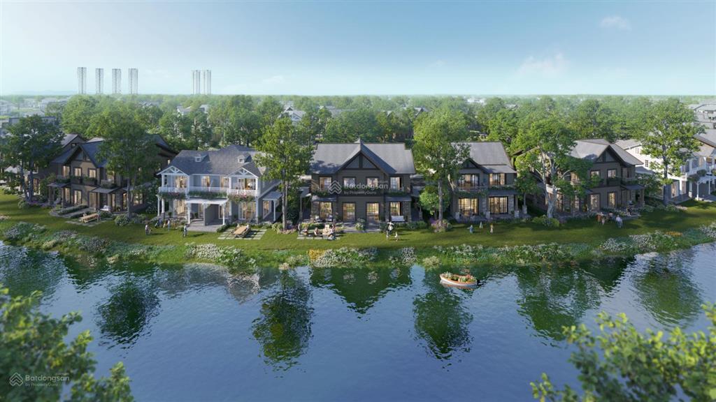 Bán biệt thự đảo eco retreat long an, giá ưu đãi tốt nhất chỉ với 15,2 tỷ, 190m2