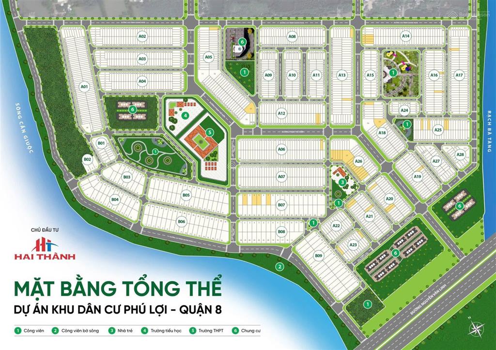 Nền phố phú lợi quận 8, 5x19m, 5x22, 5x24 giá rẻ nhất khu từ 4tỷ650  0938 940 *** khoa