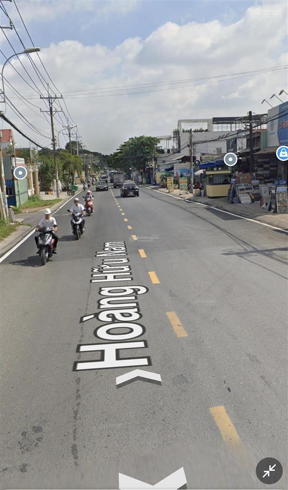 Mặt tiền hoàng hữu nam khu vực đông dân cư kinh doanh tốt diện tích đủ đã trừ lộ giới 5x20 giá tốt