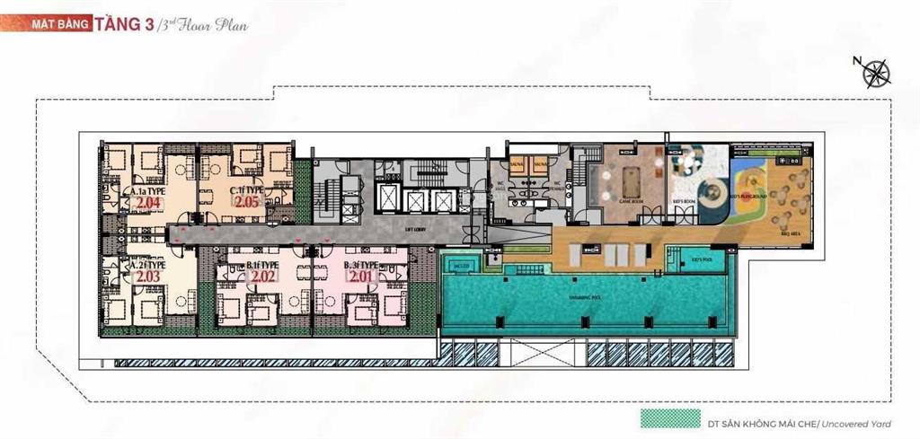 Bán căn hộ 1pn the aurora 52m2, view biệt thự giá 6,8 tỷ, thanh toán theo tiến độ 0932 026 ***