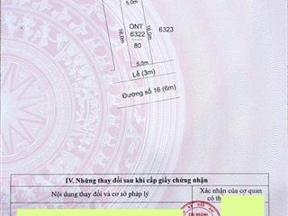 Bán nền góc hông d1  72 giá tốt 2 tỷ 250 triệu diện tích 5x16