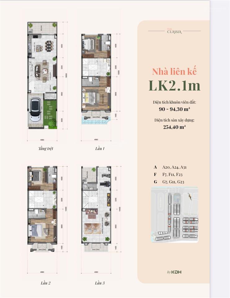Bán nhanh căn classia khang điền q9, 5x19m giá 16.5tỷ chủ nhà kẹt bán nhanh