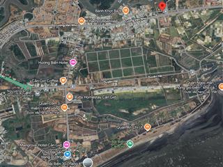 Bán nhanh lô đất mt thạnh thới sát vin cần giờ chợ hoà hiệp dt 8x44  300m2 thổ cư giá 36tr / m2 tl